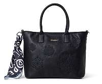 Desigual čierne kabelka Bols Alexandra Holbox Mini