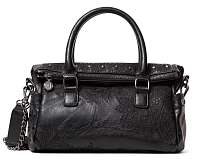 Desigual čierne kabelka Bols Martini Loverty Mini