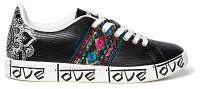 Desigual čierne tenisky Shoes Cosmic Exotic Indian