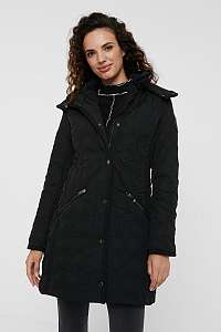 Desigual čierne zimné kabát Padded Leicester