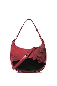 Desigual čierno-červená kabelka Bols 2Tones Siberia