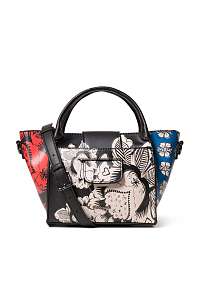 Desigual farebná kabelka Bols Blomming Zaria Baby