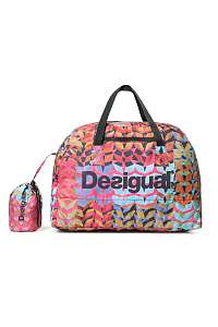 Desigual farebná športová taška Bols Packable Bag Arty