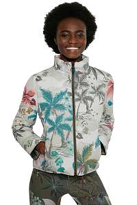 Desigual farebné športová bunda Light Padded No Hood