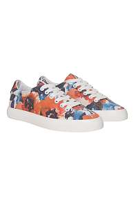 Desigual farebné tenisky Sneaker Canvas Camo Flower