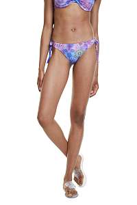 Desigual fialový spodný diel plaviek Biki Brasil B