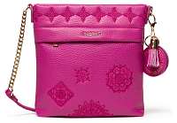 Desigual fuchsiová crossbody kabelka Bols Alegria Kemi
