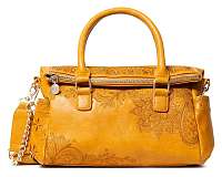 Desigual horčicové kabelka Bols Martini Loverty Mini