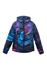 Desigual modrá športová obojstranná bunda Padded Jacket Arty - M