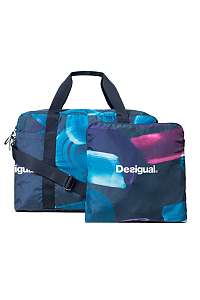 Desigual modrá športová taška Bols Matilde Gymbak Arty