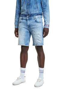 Desigual pánske džínsové kraťasy Denim Azriel