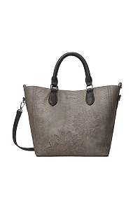 Desigual sivá multifunkčná kabelka Bols Rep Aquiles Florida