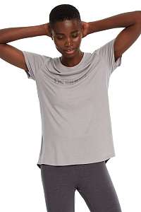 Desigual sivé športové tričko Essentials Tee - XL