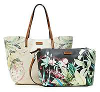 Desigual smotanové/krémové 2v1 kabelka Bols Callie Sicilia
