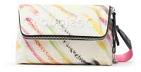 Desigual smotanové/krémové crossbody kabelka Bols Brushes Venecia