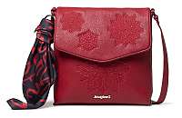 Desigual vínové/bordové crossbody kabelka Bols Alexandra Vilna
