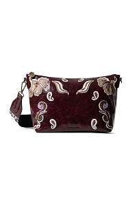 Desigual vínové/bordové crossbody kabelka Bols Daisly Catania