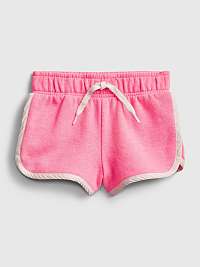 Detské kraťasy recycled pull-on shorts Ružová