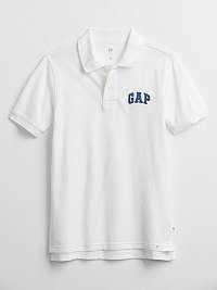 Detské polo tričko GAP Logo polo shirt Biela