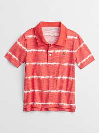 Detské polo tričko print t-shirt Červená