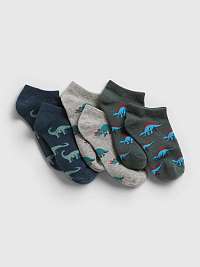 Detské ponožky dinosourians socks, 3 páry Farebná