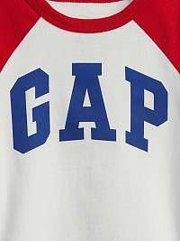 Detské tričko GAP Logo fr ss ptf Biela