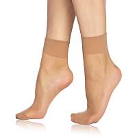 DIE PASST SOCKS 20 DEN - Hodvábne matné ponožky - jantárové