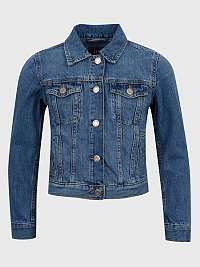 Dievčatá - Detská džínsová bunda Modrá