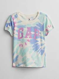 Dievčatá - Detské tričko color GAP Modrá