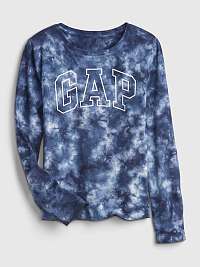Dievčatá - Detské tričko s logom GAP Blue