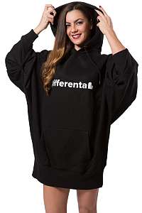 Differenta Design čierna dámska mikina Street Sweat