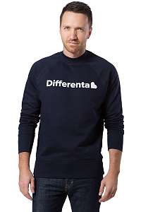 Differenta Design modrá pánska mikina Differenta Heart