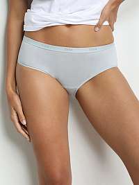 DIM ECO LES POCKETS BOXER 3x - 3 ks dámskych nohavičiek (boxeriek) - čierna - šedá - biela