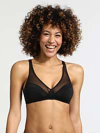 DIM GENEROUS WIREFREE BRA - Dámska podprsenka bez kostíc - čierna