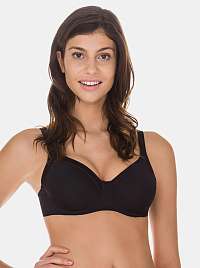DIM INVISIBLE GENEROUS BRA - Dámská podprsenka s kosticemi - černá