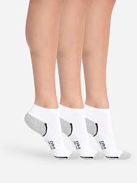 DIM SPORT IN-SHOE 3x - Dámske športové ponožky 3 páry - biela