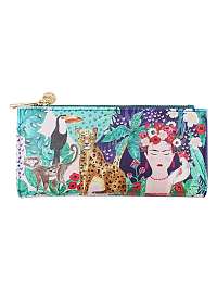 Disaster farebné peňaženka Frida Kahlo Tropical Wallet