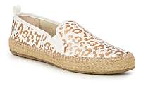 Emu Australia biele bavlnené espadrilky Gum White Leopard