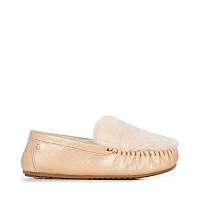 Emu Australia bronzové kožené mokasíny Cairns Reverse Metallic Rose Gold