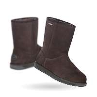 Emu vodeodolné sivé kapce Paterson Classic Lo Charcoal/Anthracite