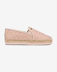 Espadrilky, slip on pre ženy Michael Kors - ružová, béžová