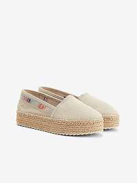 Espadrilky, slip on pre ženy Tommy Hilfiger - béžová