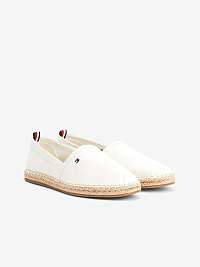 Espadrilky, slip on pre ženy Tommy Hilfiger - krémová