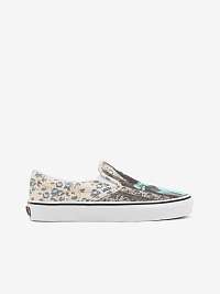 Espadrilky, slip on pre ženy VANS - krémová, tyrkysová