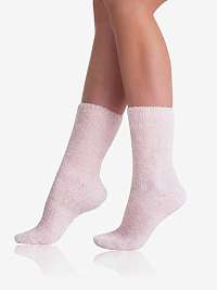 EXTRA SOFT SOCKS - Mäkké zimné ponožky - svetlo ružová