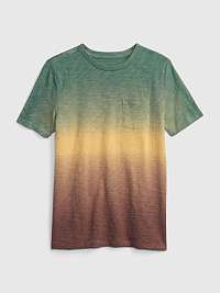 Farebné chlapčenské tričko z organickej bavlny
