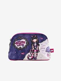 Fialová kozmetická taštička Santoro Gorjuss Cheshire Cat