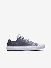Fialové dámske vzorované tenisky Converse Chuck Taylor All Star Shimmer & Shine