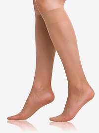 FLY KNEE HIGHS 15 DEN - Silonkové podkolienky - almond
