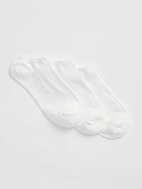 GAP biele dámske 3 pack ponožiek